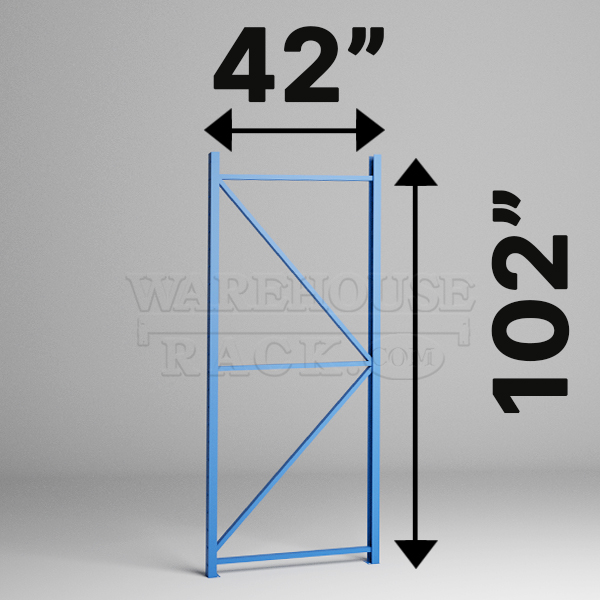 TEARDROP UPRIGHT NS 102" X 42" X 3" - USED