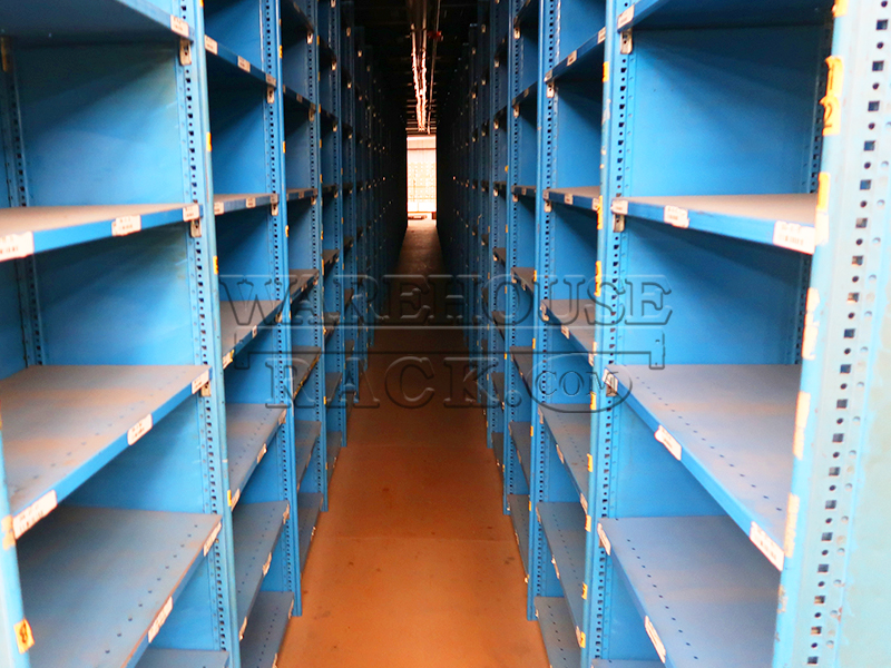 Heavy Duty metal Warehouse Industrial Storage shelves 57w x 30d x 121h 