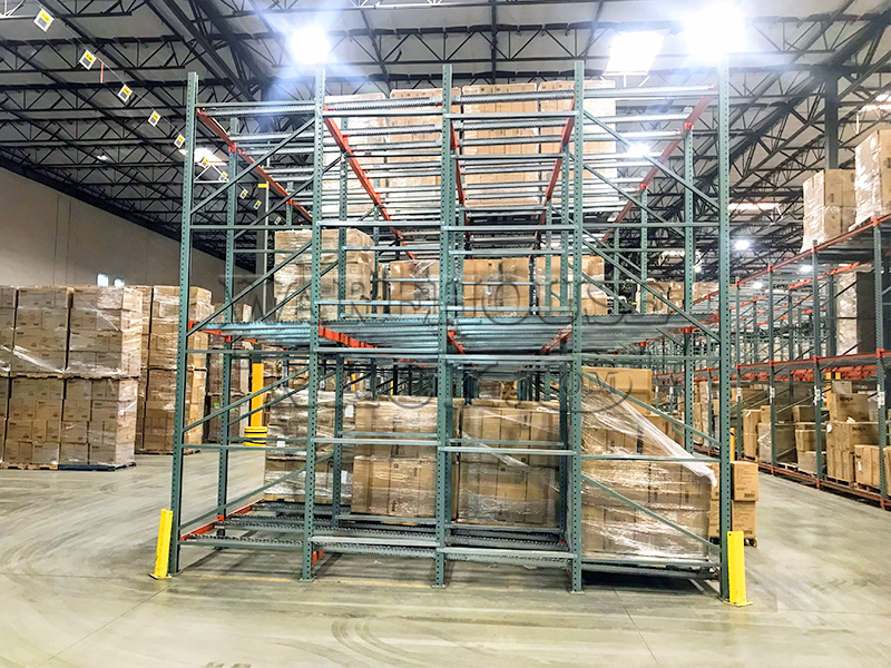 Used Pallet Flow Rack : Warehouse Rack Company, Inc.