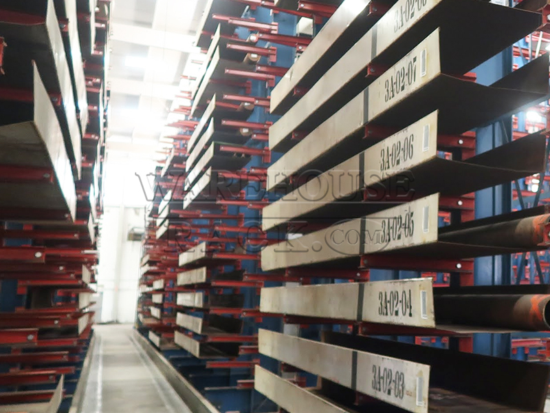 Used 24 Arms - Pipe Cantilever With Pans : Warehouse Rack Company, Inc.