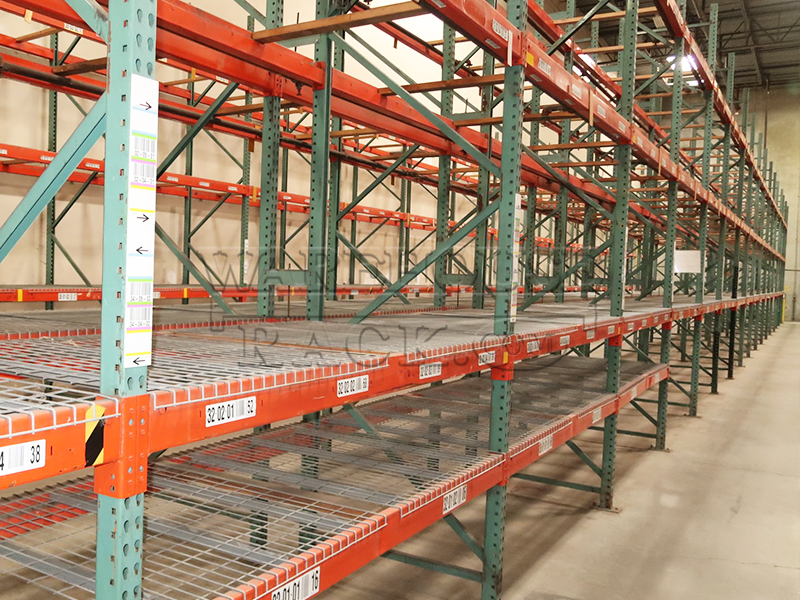 Liquidations In Progress 36 Deep Teardrop Pallet Rack : Warehouse Rack ...