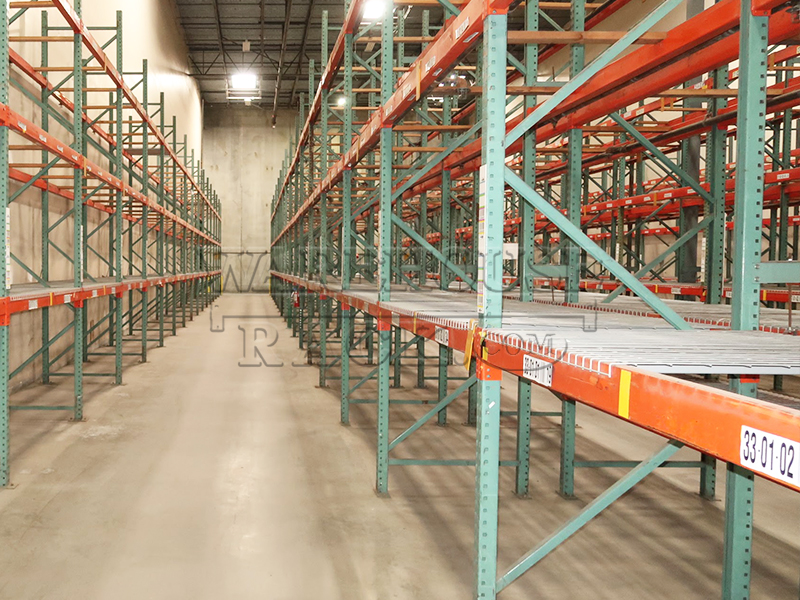 Liquidations In Progress 36 Deep Teardrop Pallet Rack : Warehouse Rack ...
