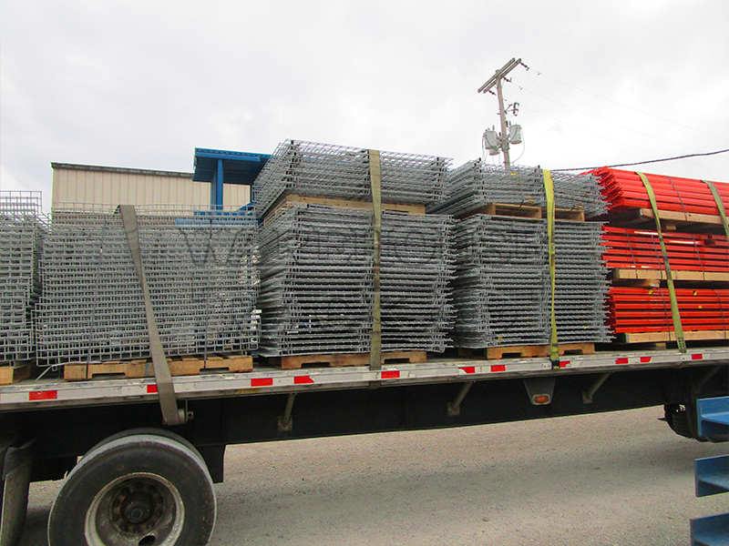 Liquidations In Progress 27 & 54 Deep Teardrop Pallet Rack : Warehouse ...