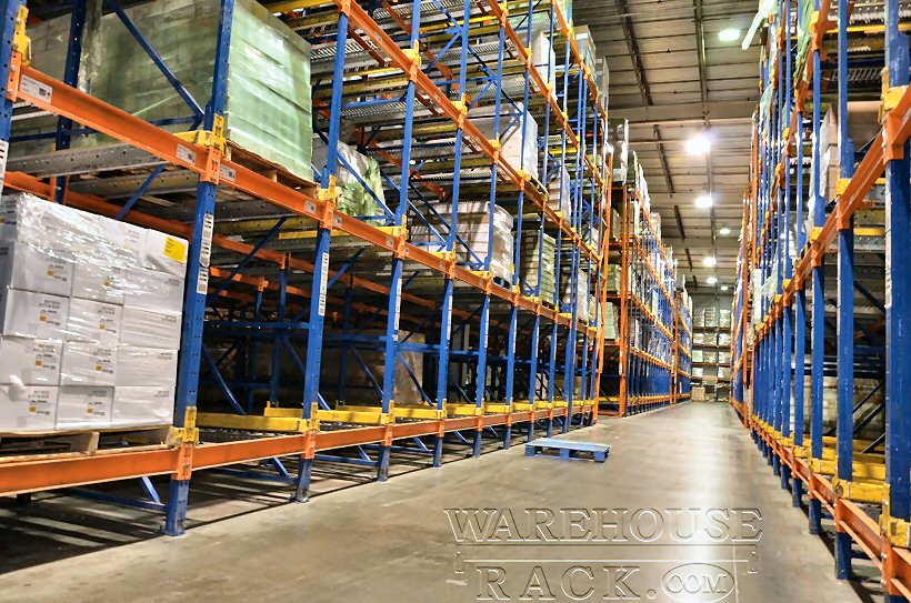 Used Pallet Flow With Brakes Warehouse Rack Company, Inc.