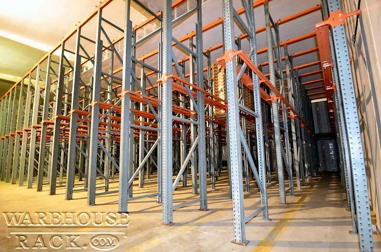 Used Interlake Drive In Rack : Warehouse Rack Company, Inc.