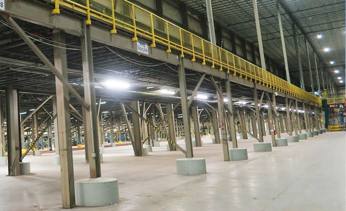 MEZZANINE MODULES 2 - 25' WIDE X 51' DEEP - USED - $25.00 : Warehouse Rack  Company, Inc.