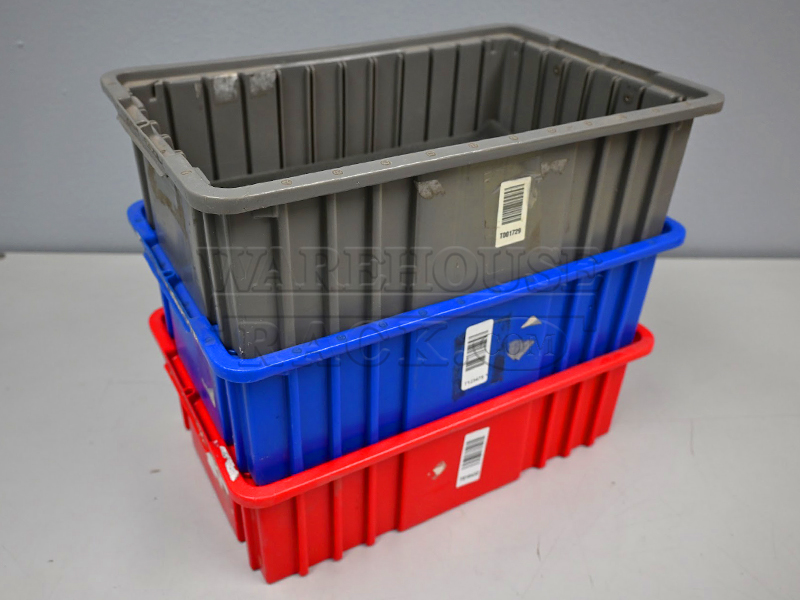 Used Plastic Storage Bins : Warehouse Rack Company, Inc.