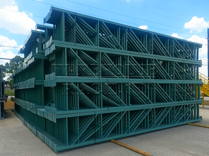Used 36 Deep Teardrop Pallet Rack : Warehouse Rack Company, Inc.