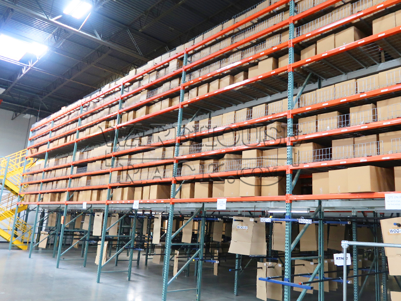 Used 36 Deep Teardrop Pallet Rack : Warehouse Rack Company, Inc.