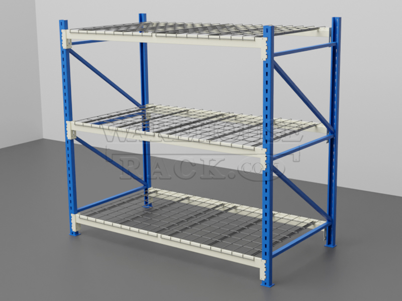 REPUBLIC PALLET RACK WITH WIRE DECKING