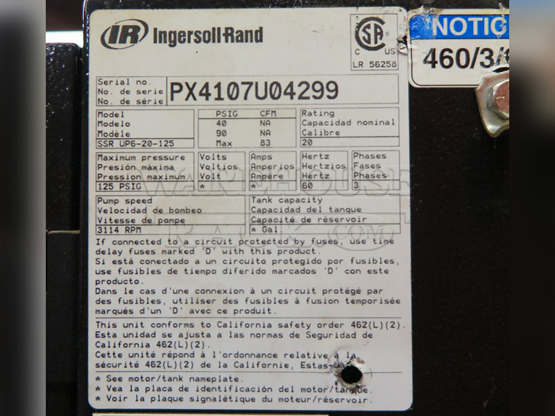 Compressor Warehouse Rack Company, Inc.