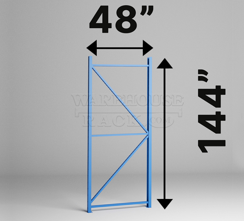 Uprights : Warehouse Rack Company, Inc.
